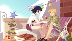 College Au, Marinette Ladybug