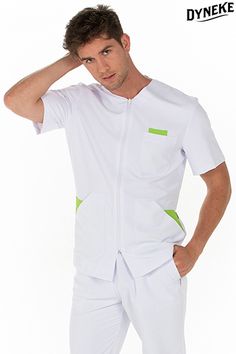 Mens Tunic, One Upper, Dental Shirts, Beauty Tunics, Short Blanc, Corporate Uniforms, Men Parka, Corporate Wear, Medical Scrubs