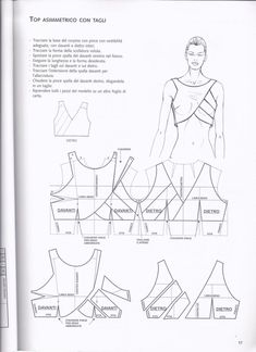 an instruction manual for how to make a top