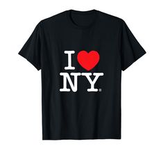 PRICES MAY VARY. Officially Licensed I LOVE NY Merchandise It’s easy to remember how much you love New York with this I LOVE NY classic logo officially licensed merchandise Lightweight, Classic fit, Double-needle sleeve and bottom hem New York T Shirt, Funny Gifts For Men, I Love Ny, I ❤ Ny, Heart Shirt, Classic Logo, Tees For Women, Heart Love, Logo T Shirt