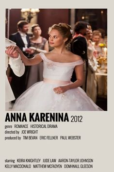 the poster for an upcoming movie starring anana karemina, in which she is dressed