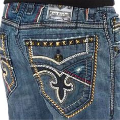 Questions? Leave A Comment Below! Rock Revival Jeans Mens, Jnco Jeans, Nike Tennis Dress, Workwear Jacket, Rock Revival Jeans, Jeans Men, Jeans Rock, Slim Straight Jeans, Cargo Pants Men