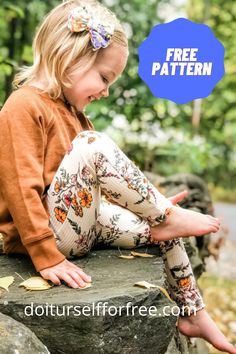 Discover an extensive collection of complimentary sewing patterns sourced globally at doiturselfforfree.com. Craft exquisite items for individuals of all ages, including children, babies, men, women, and even home decor—all at no cost. Access these free patterns conveniently in PDF format. Girls Leggings Pattern Free, Toddler Leggings Pattern Free, Kids Fleece Pajamas Pattern Free, Kids Pyjamas Sewing Pattern, Sew A Dress, Pdf Pattern Child Pajamas, Material Dress, Free Sewing Pattern, Ribbed Leggings