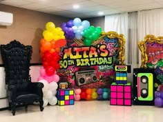 80's party prop 80s Party 50th Birthday, 80 Theme Party Ideas Decoration, 80s Theme Backdrop, 80s Theme 40th Birthday Party Decorations, Diy Slinky, 80’s Birthday Party, 80s Music Party Decorations, 80s Theme Party Ideas, 80s Party Decorations For Adults