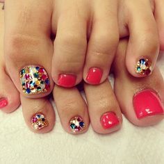 @pelikh_ ideas Toenail Art Designs, Fall Toes, Pretty Toe Nails, Sassy Nails, Super Nails, Diy Nail Designs