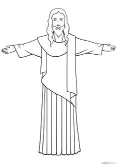 jesus christ coloring page for kids printable and coloring pages with pictures on it