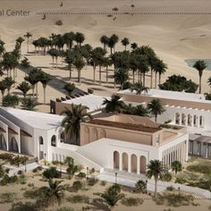 Cultural center of Marrakech, Morocco Fayoum Architecture Style, Islamic Culture Center, Cultural Center Architecture, Landscape Design Competition, Social Housing Architecture, Maquette Architecture, Architecture Design Process, Wind Catcher, Historic Renovation