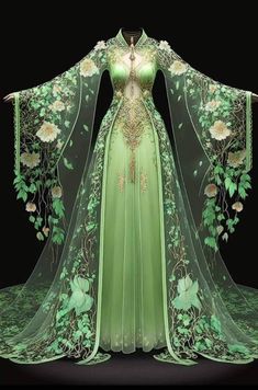 Magical Dress, Fantasy Dresses, Clothing Designs, Fantasy Gowns, فستان سهرة, Fairytale Dress, Ball Gowns Prom