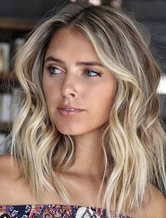 Beachy Balayage, Beachy Blonde Hair, Makeup Tip, Beachy Hair, Blonde Hair Looks, Blonde Hair With Highlights