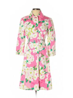 New Women Lilly Pulitzer Pink It Can Be Arranged Kiera Coat Trench Jacket Size S #lillypulitzer #Trench #Casual Women Silk Dress, Spring Trench, Trench Jacket, New Woman, Trench Coat, Womens Skirt, Best Deals, Pink