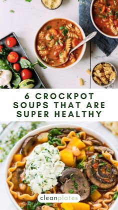 soups that are super healthy and full of flavor