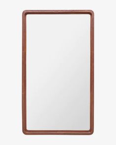 Franklin Mirror | Quality Home Decor | McGee & Co. Retro Mirror, Leather Mirror, Pretty Bathrooms, Presidents Day Sale, Mcgee & Co, Boys Bathroom, Leather Frames, Rectangle Mirror, Fragrance Diffuser