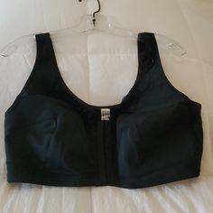 Black With Front Lace Trim, 8 Hook Front Enclosure. Elastic At Base. Stretch In The Back And At The Straps. Wireless. No Name Brand, Bought Thru Amazon. Also Available In Beige..3xl And 5 Xl..See Other Listing In My Closet. Ask If Measurements Needed For The 5xl. Pictures Shown Are Of The 3xl, But Bras Are Identical. Blue Lace Bra, Strappy Bra, Bra Brands, New Bra, Fredericks Of Hollywood, Triangle Bralette, Black Camo, Pink Bra, No Name