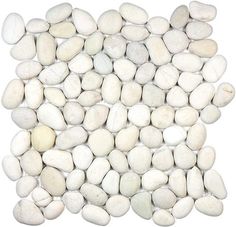 white rocks are arranged in the shape of a square