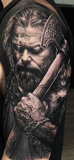 Odin Tattoo, Tattoo Studio Design, Animal Sleeve Tattoo