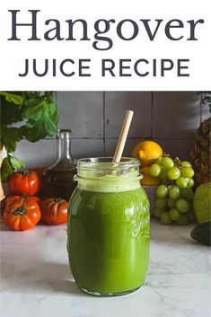 When you wake up the next day after a night of drinkingit's not uncommon to feel dehydrated and sluggishTo avoid these hangover symptomsdrink plenty of water before bed and have this easy recipe for hangover juice first thing in the morning. Quick Vegan Dinner Recipes, Delicious Smoothie Recipes, Watermelon Rind, Vegan Pasta Recipes, Beet Juice, Juicing For Health, Juice Recipe, Increased Energy, Detox Juice