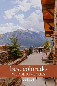 the best colorado wedding venues for every bride and groom in their home town or destination