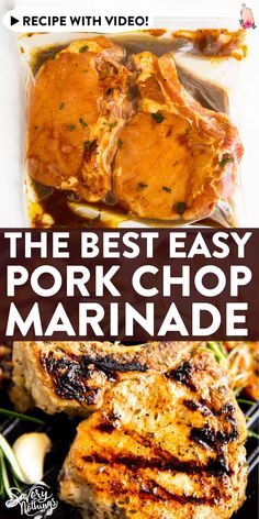 the best easy pork chop marinade recipe with video