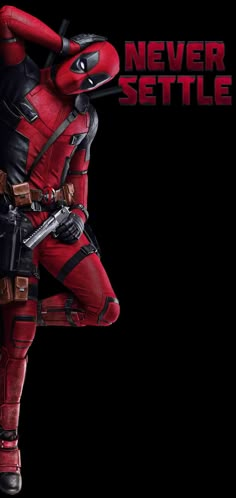 Black Background, Deadpool, Wallpapers, Red, Black