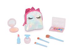 Today Buy My Life As Makeup Multi-Color Play Set for 18-Inch Doll, 9 Pieces Included at Walmart.com Light Pink Lipstick, Pretend Makeup, Pop Bag, Makeup Compact, Makeup Kit For Kids, Toshiro Hitsugaya, Hair Tie Accessories, Eye Makeup Palette, Unicorn Bag