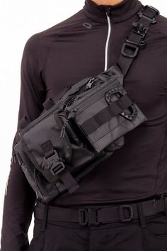 Ninja Gear, Edc Backpack, Sling Bag Men, Tech Wear Fashion, Urban Ninja