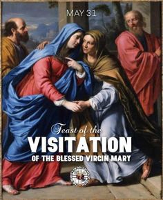 the cover of feast of the visitation of the blessed virgin mary