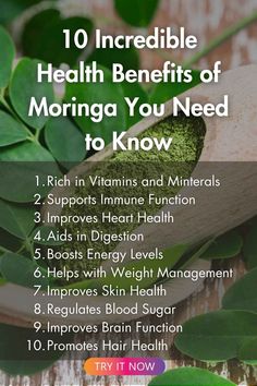 Moringa is truly a powerhouse superfood, loaded with nutrients and health benefits. From boosting your immune system to supporting heart health, it's a natural remedy for a variety of concerns. Check out these 10 amazing reasons why moringa should be part of your wellness routine.   Click to discover the full benefits of Moringa and shop top supplements for a healthier, more vibrant you!  #moringabenefits #naturalsupplements #herbalhealing #superfoods #healthandwellness #moringamagic #affiliate #nutrient rich #boostyourhealth #ad #holisiticliving Health Benefits Of Moringa, Improve Brain Function, Boost Energy Levels, Wellness Routine, Natural Remedy