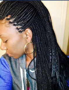 Small Box Braids Hair Braiding Salon, Small Box Braids, Short Box Braids, Small Braids, Pelo Afro