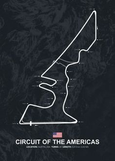 the circuit of the americas poster