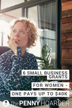 If you’re a woman trying to start a business, you should definitely apply for these six small business grants. One pays up to $40,000! @thepennyhoarder Start A Farm, Small Business Grants, Starting A Daycare, The Penny Hoarder, Small Business Start Up, To Start A Business, Business Grants, Start A Business