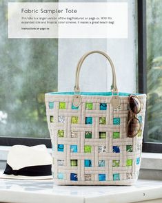 Sew Beautiful Quilted Bags Quilted Tote Bags Patterns, Quilters Bag, Quilted Bag Patterns, Bags To Make, Tote Bag Pattern Free, Patchwork Tote Bags, Quilted Bags, Japanese Bag, Bag Pattern Free