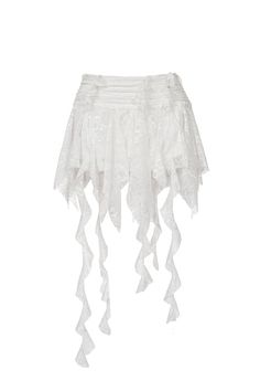 Fits true to size Made from delicate floral lace fabricSide zipper closure Fully lined Nessa Concert, Jellyfish Skirt, Daisy Skirt, Chanel Wallpapers, White Lace Skirt, Fairy Skirt, Fabric Skirt, Digital Closet, White Outfit