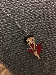 Women’s Classic Betty Boop Marilyn Monroe Style Pendant w/ Silver Plate Necklace Betty Boop Necklace, Betty Boop Items, Betty Boop Jewelry, Marilyn Monroe Style, Marilyn Monroe Fashion, Plate Necklace, Funky Jewelry, Silver Plated Necklace, Fashion Jewelry Necklaces