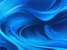 an abstract blue background with wavy lines