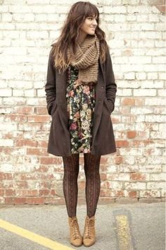 Fall Fashion Coats, Mode Boho, Mode Casual, Casual Winter Outfits, Vintage Coat, Girls Fashion