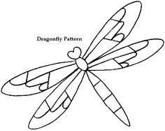 a black and white drawing of a dragonfly