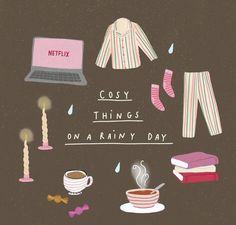 Comfort Dinner, Cosy Vibes, Cozy Things, Cozy Season, Providence Ri, On A Rainy Day, A Rainy Day, Self Care Activities, Girly Art