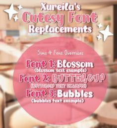 the font and numbers are displayed in this poster for children's craftsy font placements