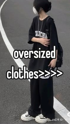 #relatable #real #oversizedclothes #sigma #iloveoversizedclothes Outfit Styles For School, Grunge Simple Outfits, Tomboy Girly Outfits, Simple Aesthetic Outfits, Grudge Aesthetics Outfits, Crazy Outfit Ideas, Tomboy Drawing, Baggy Outfits, Outfit Ideas Baggy