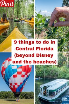 9 THINGS TO DO IN CENTRAL FLORIDA (BEYOND DISNEY AND THE BEACHES) Florida Family Vacation, Florida Theme Parks, Orlando Vacation, Usa Travel Destinations, Florida Vacation