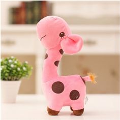 18cm Plush Giraffe Soft Toy - Cozy Nursery Giraffe Soft Toy, Plush Giraffe, Koala Plush, Giraffe Toy, Plush Collection, Soft Toy Animals, Cute Giraffe, Plush Toy Dolls