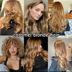 Best Fall Hair Colors, Hair Colors To Try, Caramel Blonde Hair, Improve Your Style, Caramel Blonde, Ginger Hair Color, Caramel Hair, Honey Blonde Hair, Blonde Hair Inspiration