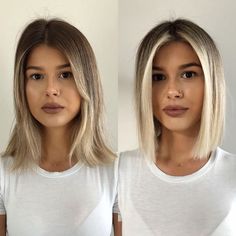 Balayage On Short Hair, How To Balayage, Dimensional Highlights, Balayage Short Hair, Balayage Short, The Haircut, Blonde Balayage Highlights, Short Ombre Hair, Short Dark Hair