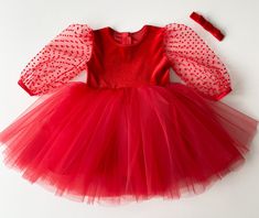 Dear customers❤ We produce very beautiful and cute dresses with headbands for your little princesses. This dress will be a great gift for your baby girl for Christmas or Birthday. Our products are made by hand using only high-quality materials. You can choose another colour of fabric. You can also find other dresses for Christmas in my shop: https://www.etsy.com/listing/734973708/girls-christmas-dress-christmas-gifts?ref=shop_home_active_6&frs=1 https://www.etsy.com/listing/752813927/christmas-b Elegant Holiday Tutu Dress For Festive Occasions, Elegant Holiday Festive Tutu Dress, Cute Christmas Princess Dress For Holiday, Cute Winter Princess Dress For Party, Winter Holiday Princess Dress, Christmas Party Long Sleeve Tutu Dress, Cute Christmas Princess Dress For Festive Occasion, Cute Princess Dress For Christmas, Elegant Christmas Tutu Dress For Festive Occasions