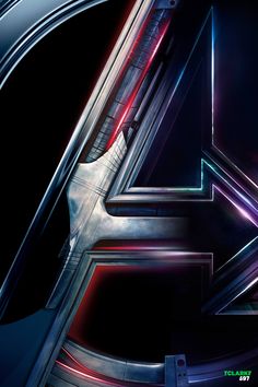 the avengers 4 logo is shown in this promotional poster for the upcoming film, as seen on