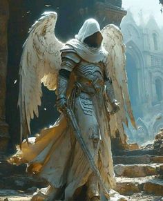 Daisy Daisy, Angel Artwork, Heaven Art, Angel Warrior, Beautiful Angels Pictures, Ange Demon, Angel Pictures, Cyberpunk Art, Fantasy Concept Art