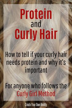 Why Protein, Healthy Curly Hair, The Curly Girl Method, Naturally Curly Hair, Hair Protein, Curly Girl Method, Hair Removal Permanent, Twist Outs, Hair Starting