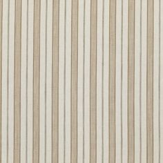 a beige and white striped fabric