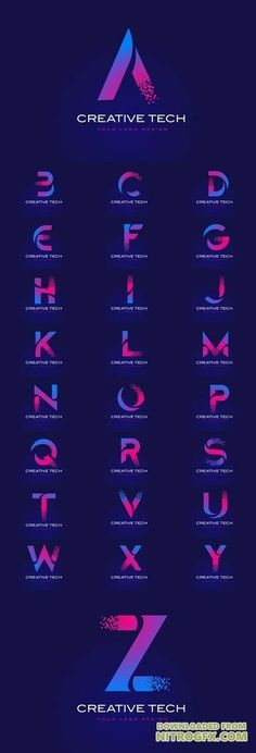 the creative typogramic font used in adobe and photoshopped with neon colors