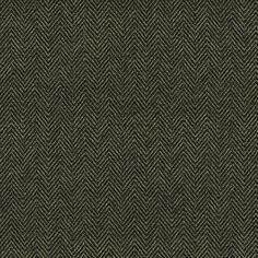 an upholstered black and grey herringbone fabric